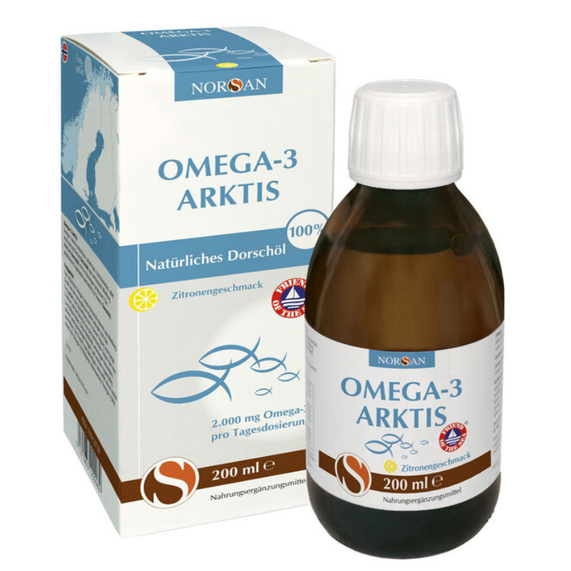 Norsan Omega-3 Arktis Öl 200 ml Norsan Omega-3 Arktis Öl 200 ml