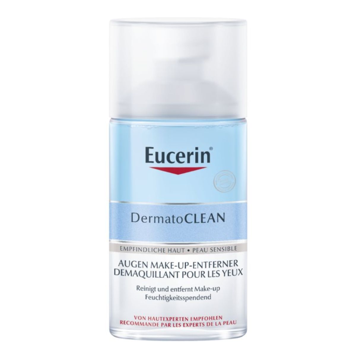 Eucerin DermatoClean 2 Phasen Augen Make-up- Entferner 125 ml
