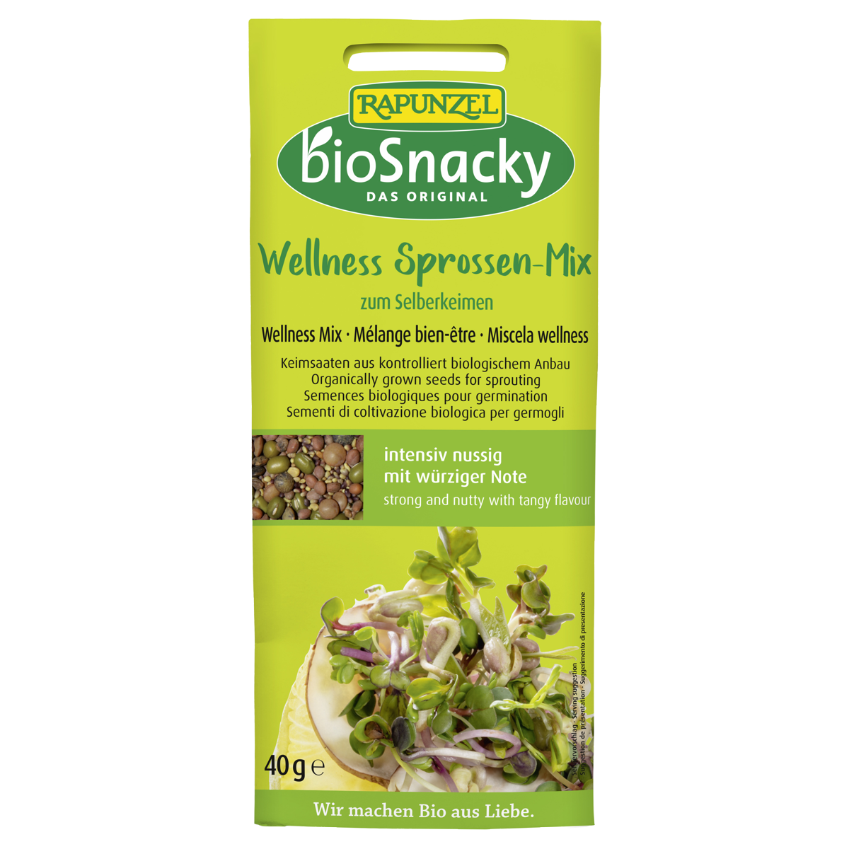 Rapunzel Wellness Mischung Biosnacky 40 g Rapunzel Wellness Mischung Biosnacky 40 g