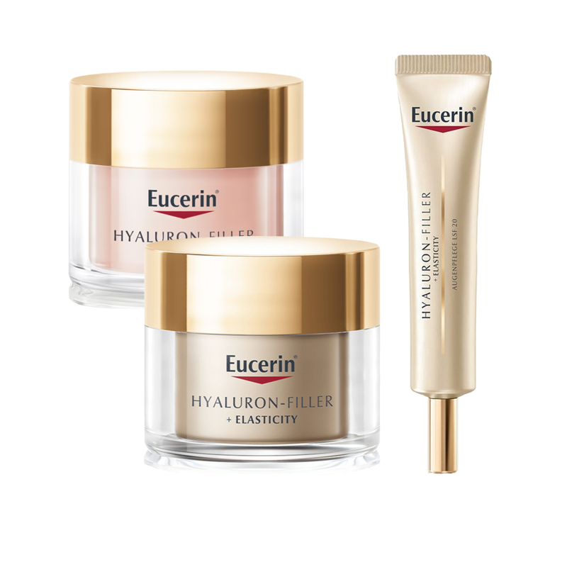 Eucerin Hyaluron-Filler + Elasticity Rose Eye Set Angebot Eucerin Hyaluron-Filler + Elasticity Rose Eye Set Angebot