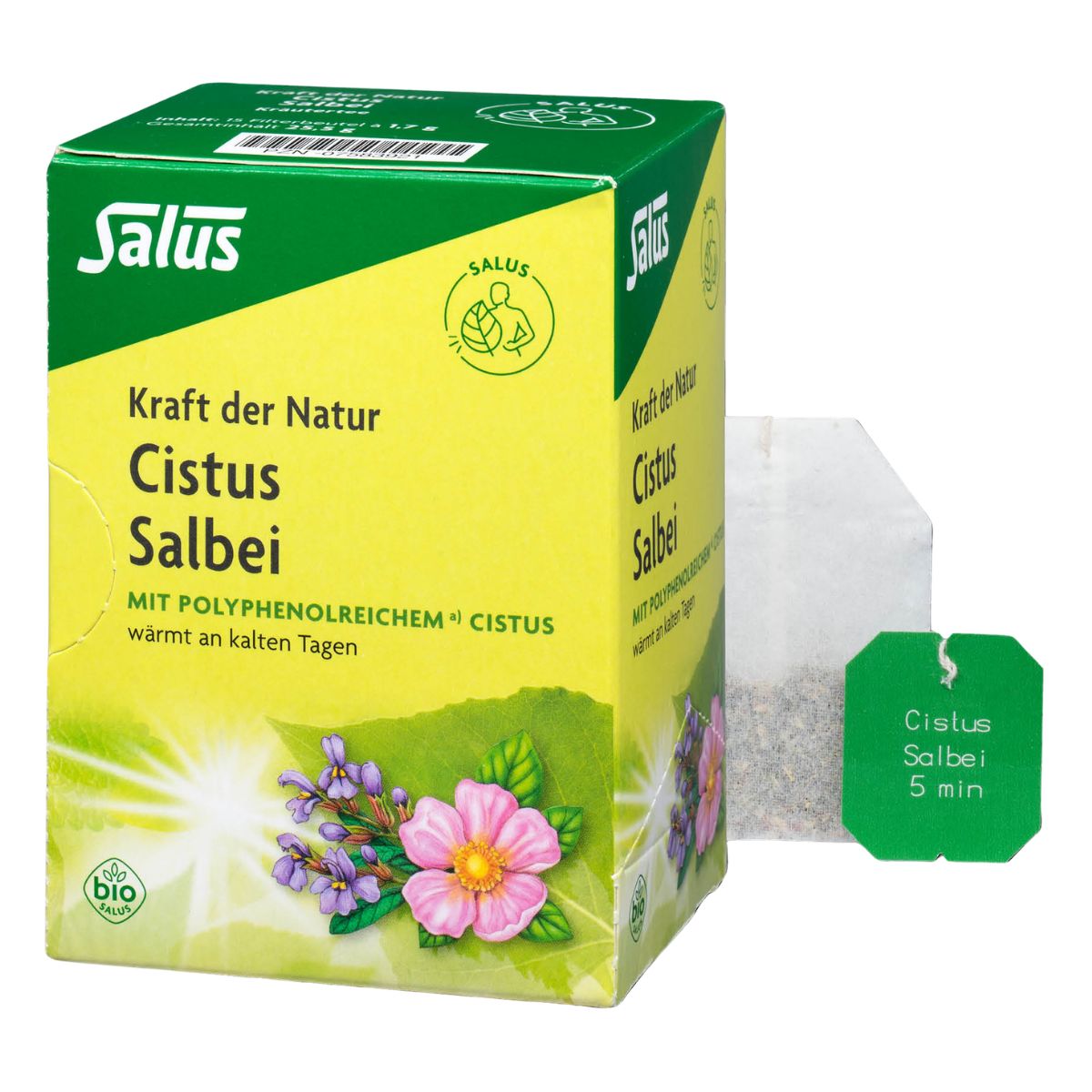 Salus Tisane Cistus Sauge Bio 15 sachets