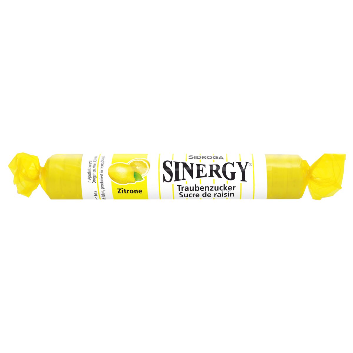 Sinergy Traubenzucker Zitrone 40 g Sinergy Traubenzucker Zitrone 40 g