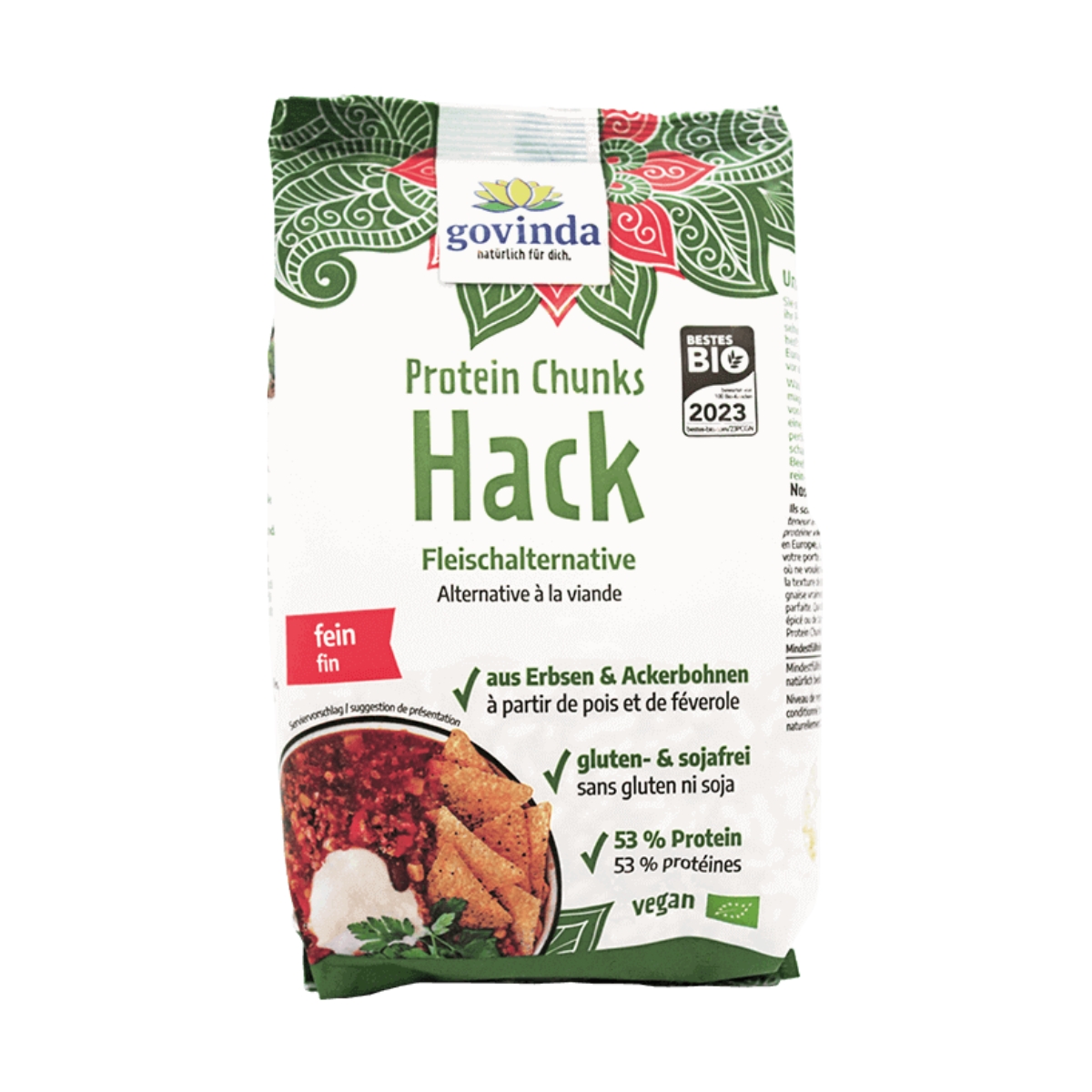 Govinda Protein Chunks Hack 125 g Govinda Protein Chunks Hack 125 g