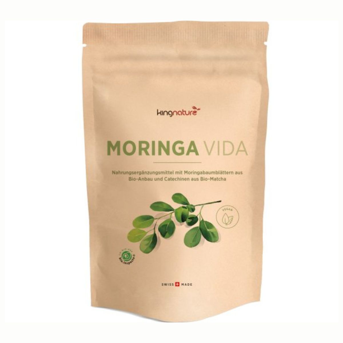 Kingnature Moringa Vida Nachfüllbeutel Kapseln 288 Stück