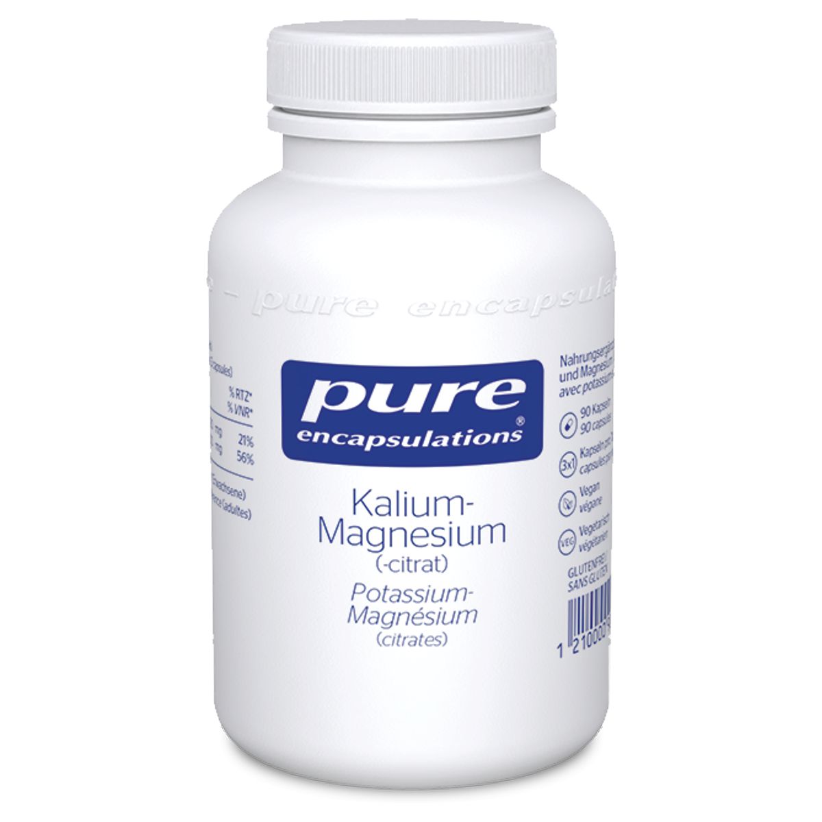 Pure Kalium-Magnesium Kapseln Dose 90 Stück Pure Kalium-Magnesium Kapseln Dose 90 Stück