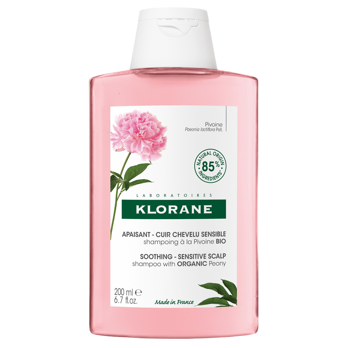 Klorane Pfingstrosen Shampoo 200 ml