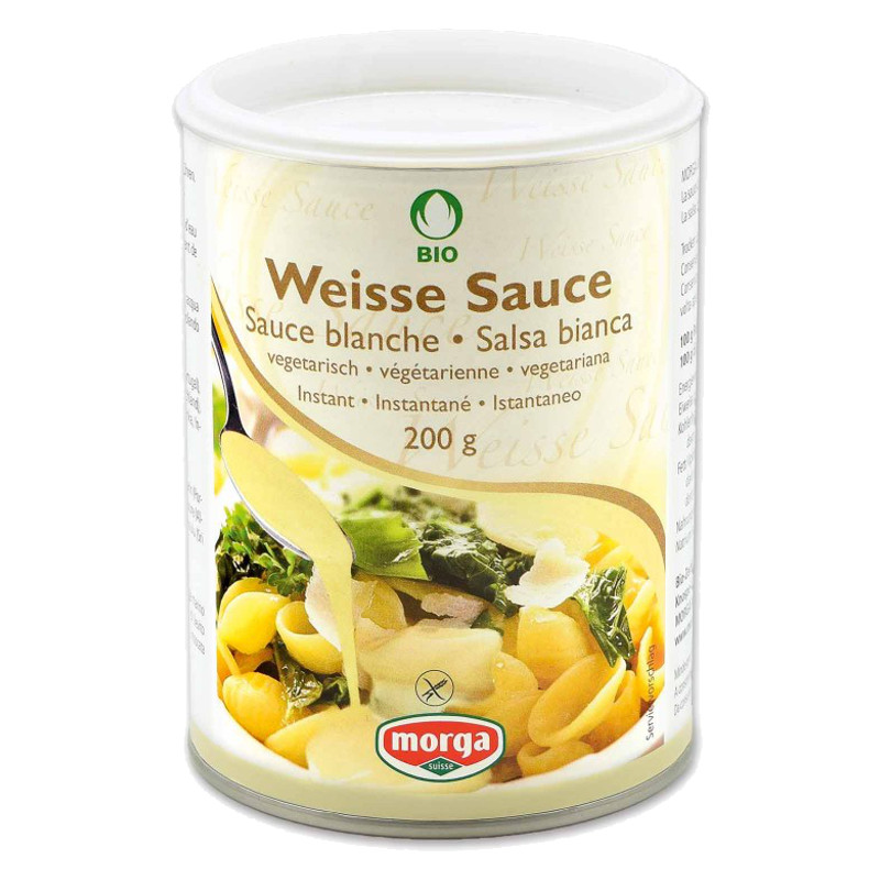 MORGA Sauce weiss Bio Knospe 200 g MORGA Sauce weiss Bio Knospe 200 g