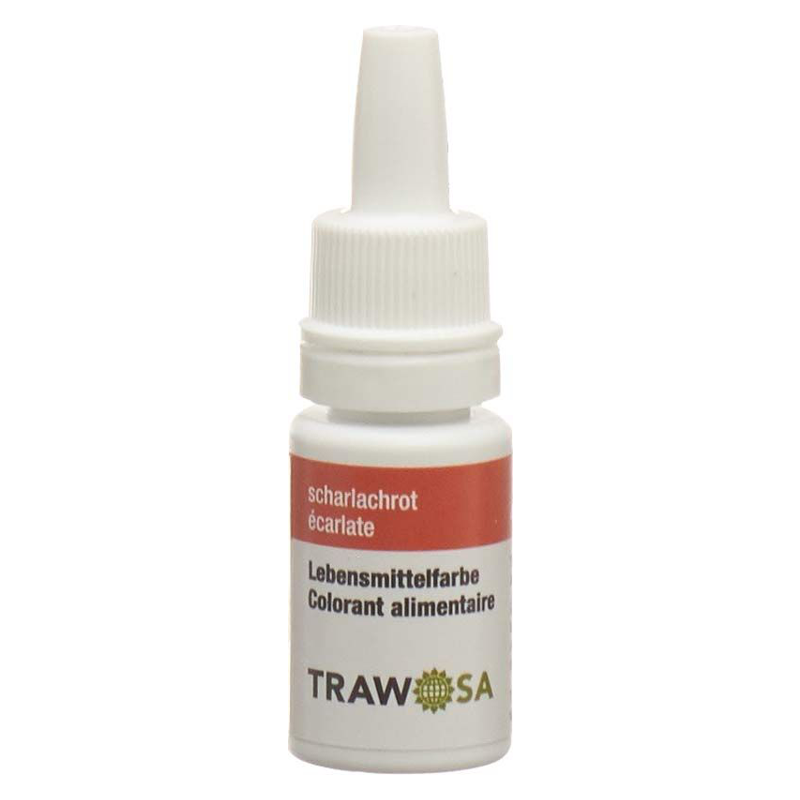TRAWOSA Lebensmittelfarbstoff scharlachrot 10 ml TRAWOSA Lebensmittelfarbstoff scharlachrot 10 ml