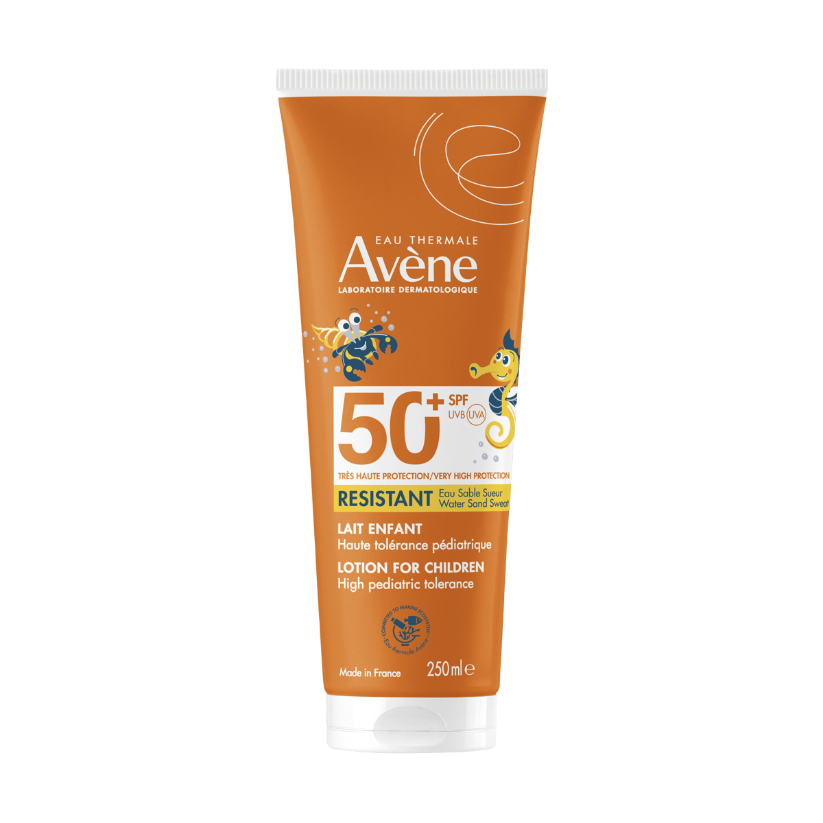Avène Sun Lait solaire pour enfants SPF50+ 250 ml Avène Sun Lait solaire pour enfants SPF50+ 250 ml