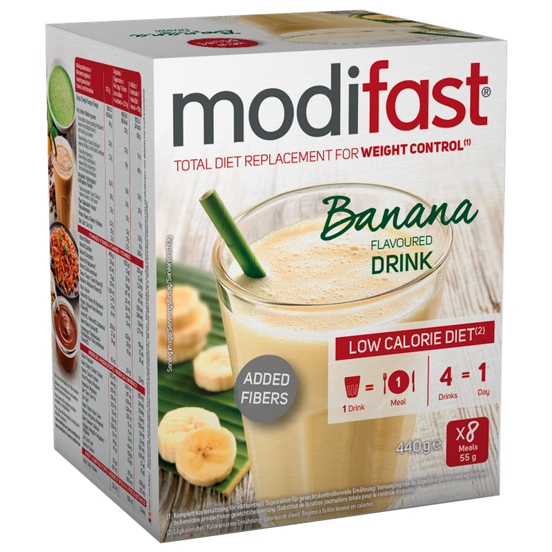Modifast Drink Banane 8 x 55 g Modifast Drink Banane 8 x 55 g