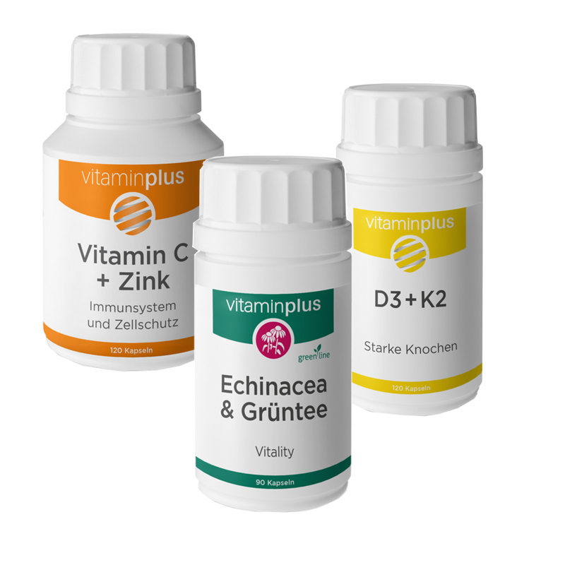 Vitaminplus Echinacea, Vitamin C & D3 Set Vitaminplus Echinacea, Vitamin C & D3 Set