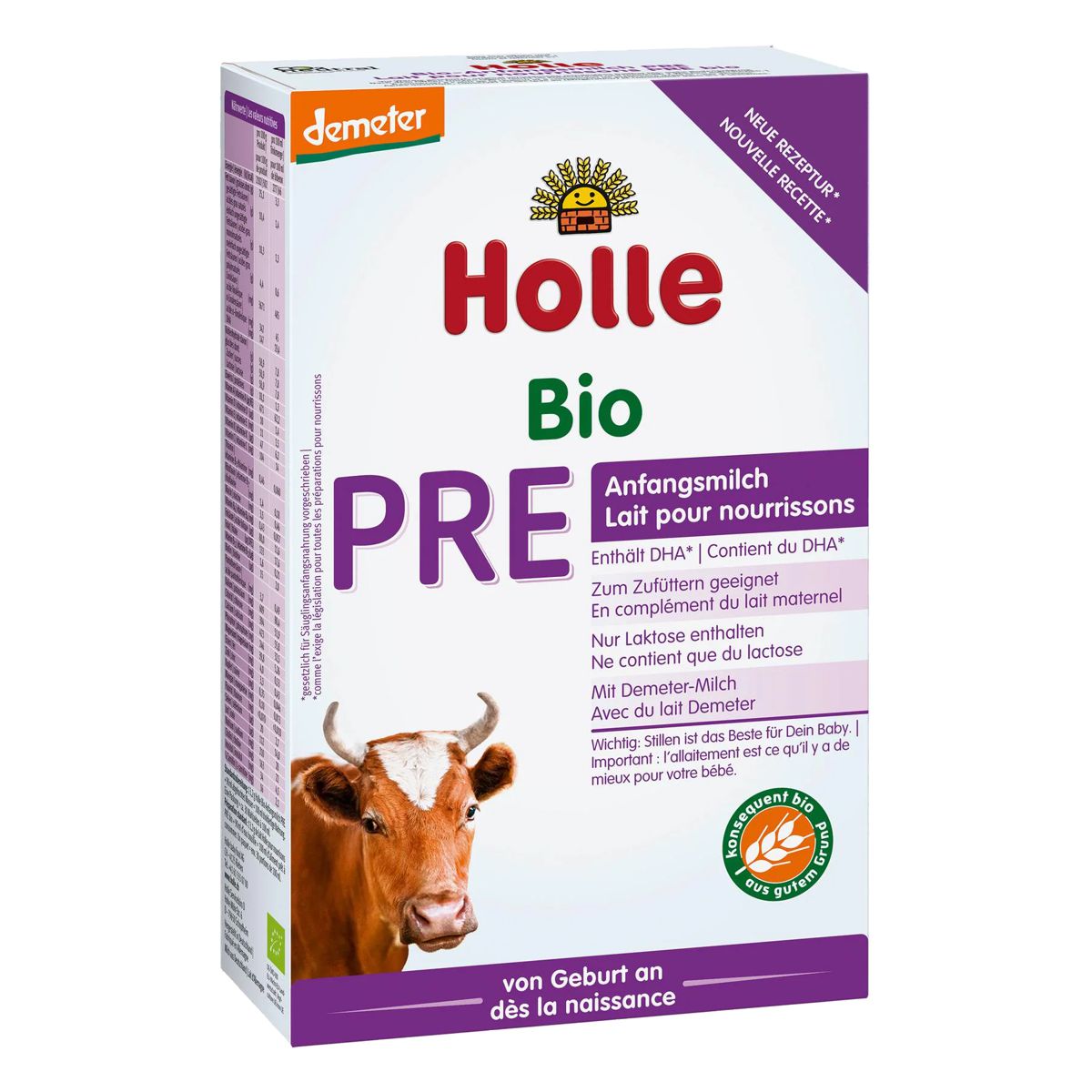Holle Bio-Anfangsmilch PRE 400 g Holle Bio-Anfangsmilch PRE 400 g