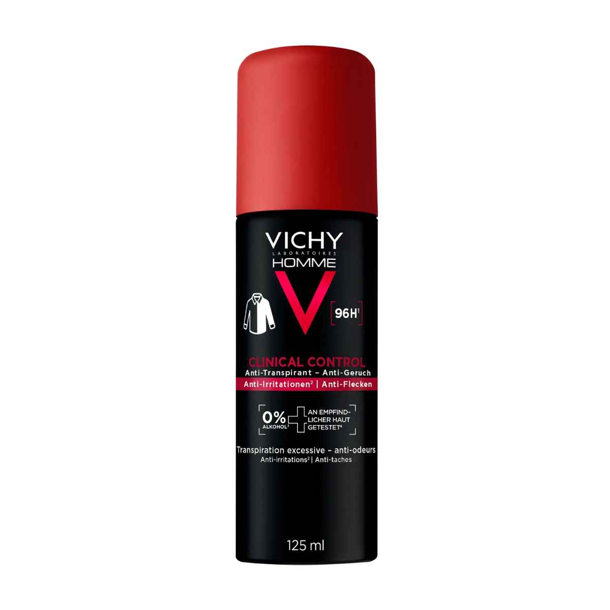 Vichy Déodorant VH Clinicol Control en spray, 125 ml
