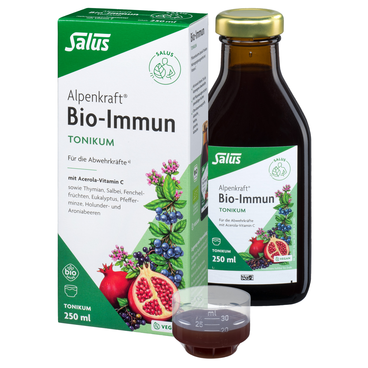 Salus Alpenkraft Bio Immun Tonikum Flasche 250 ml Salus Alpenkraft Bio Immun Tonikum Flasche 250 ml