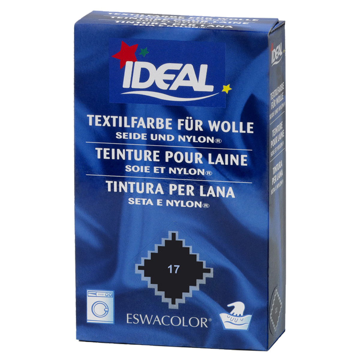 IDEAL Wolle Color Plv No17 schwarz 30g