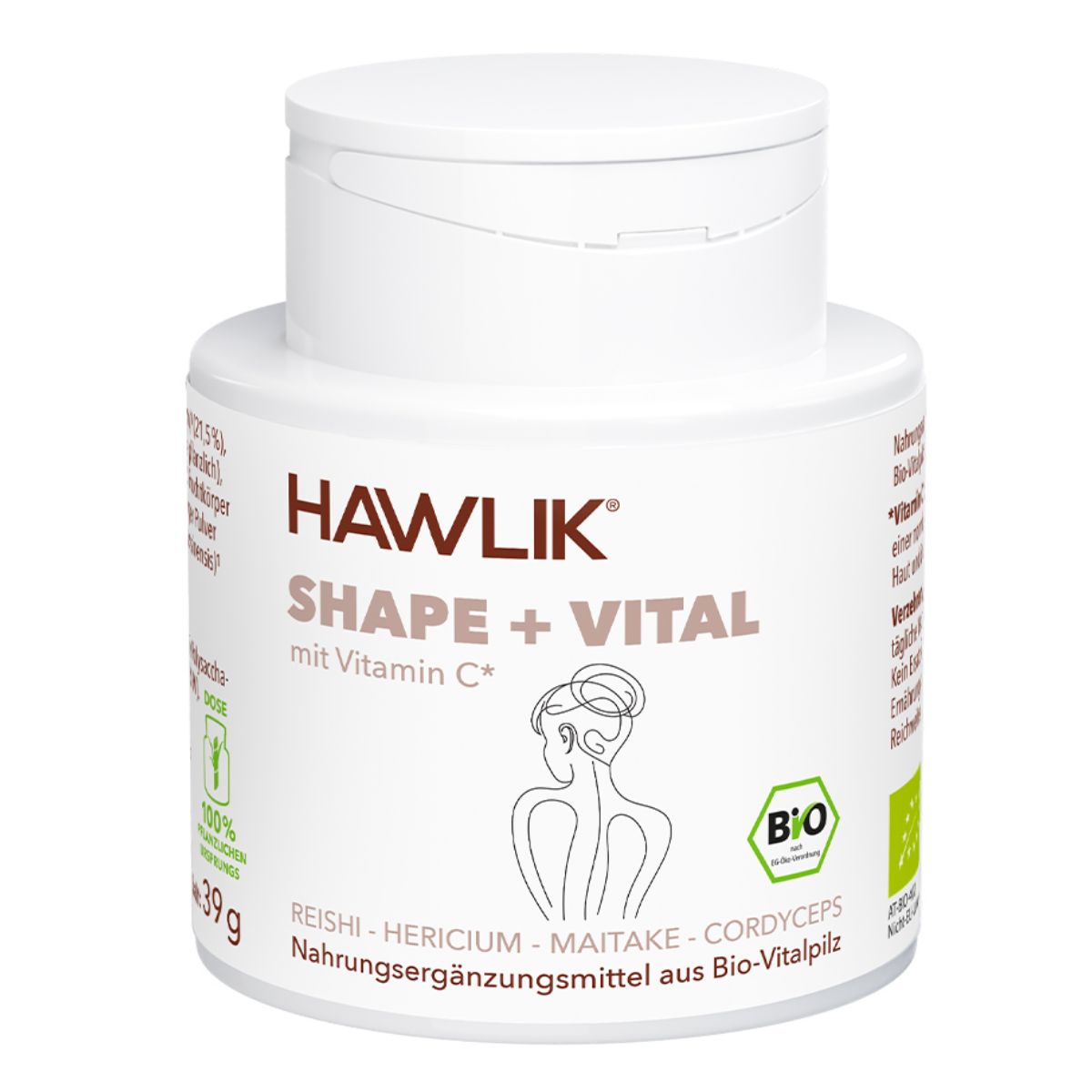 Hawlik Vitalpilzmischung Shape + Vital Kapseln 90 Stück