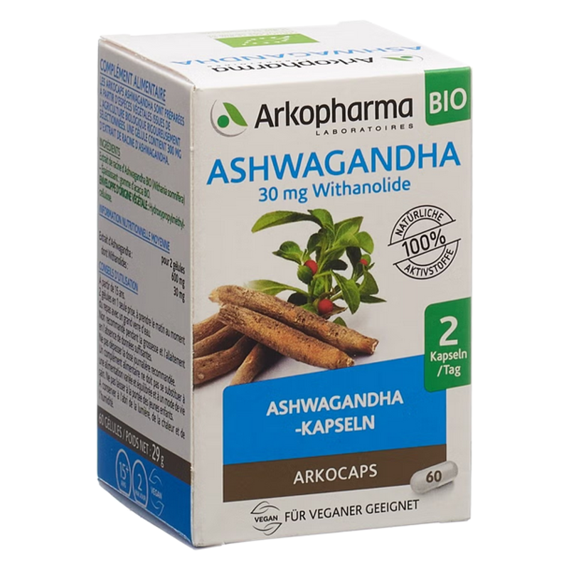 Arkocaps Ashwagandha Kapseln Bio 60 Stück Arkocaps Ashwagandha Kapseln Bio 60 Stück