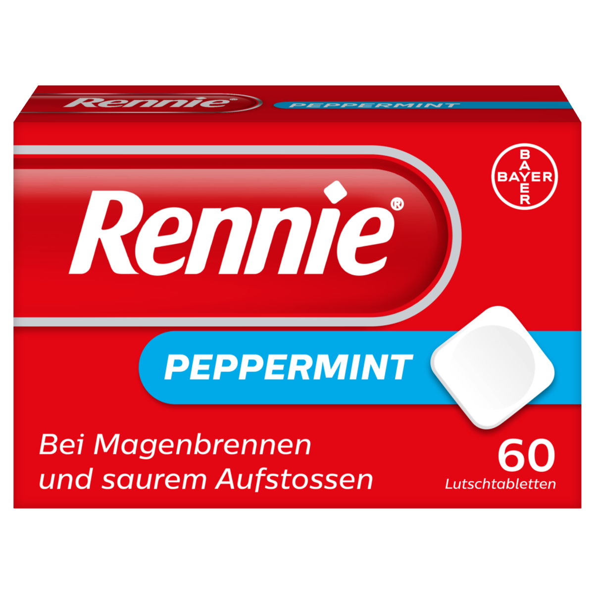 Rennie Peppermint Lutschtabletten 60 Stück