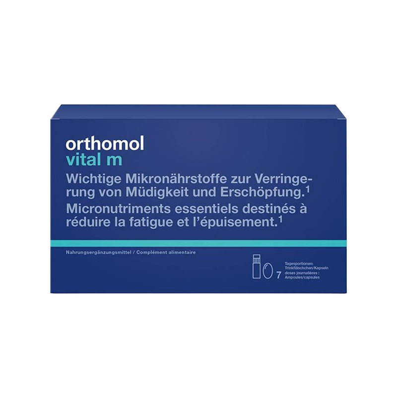 Orthomol Vital m Trinkampullen + Kapseln 7 Stück