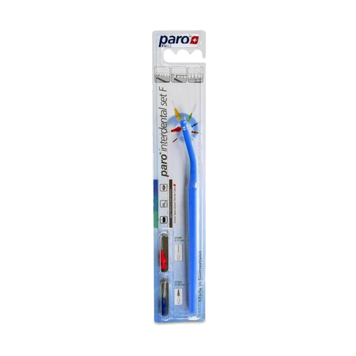 Paro Kunststoffhalter F Set mit 2 Bürsten Paro Kunststoffhalter F Set mit 2 Bürsten