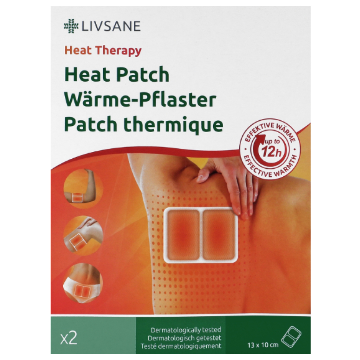 Livsane Wärme-Pflaster 2 Stück