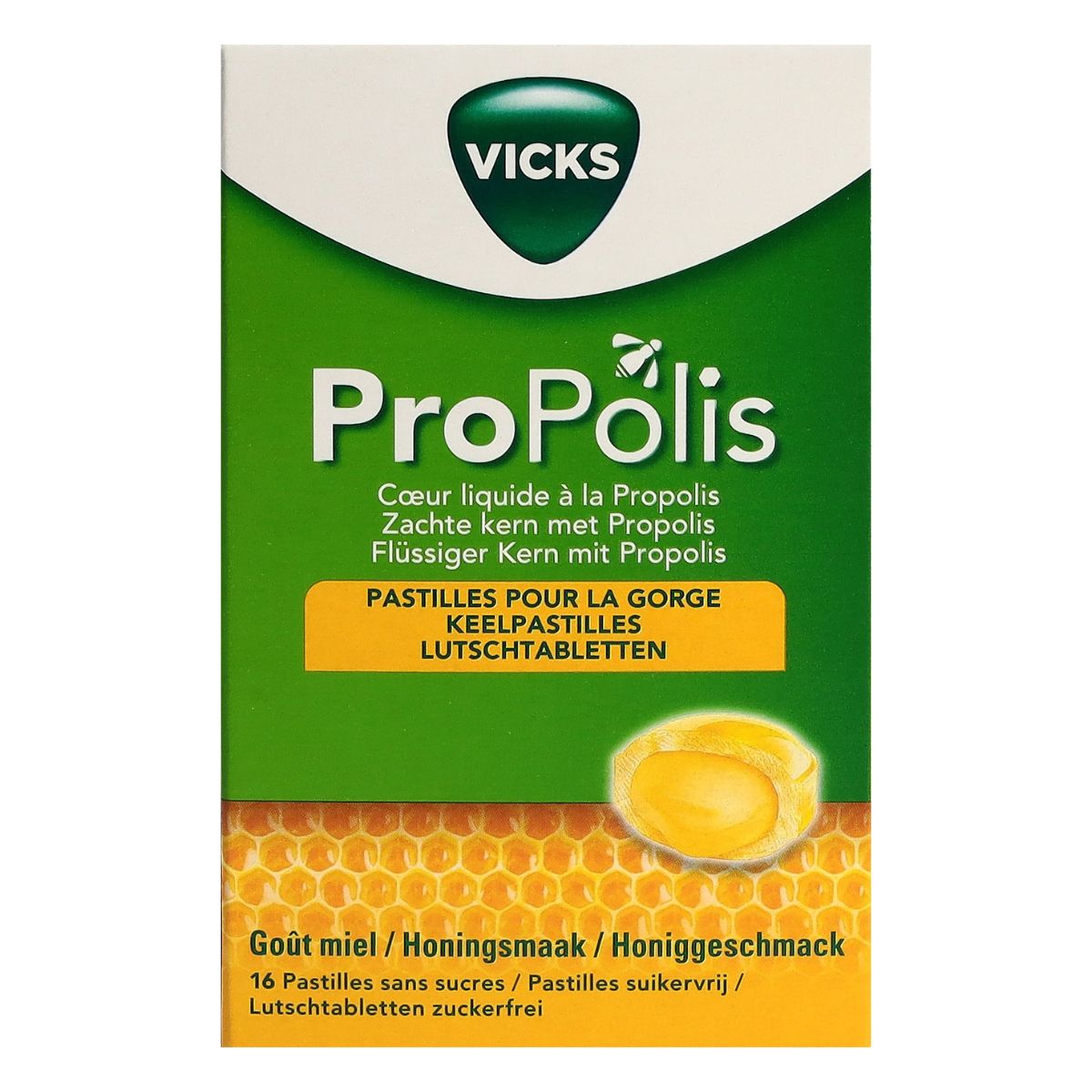 Vicks ProPolis Lutschtabletten 16 Stück Vicks ProPolis Lutschtabletten 16 Stück