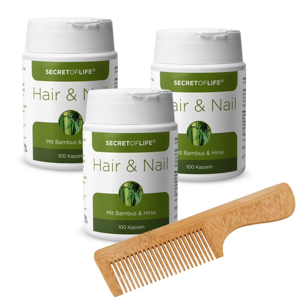 Secret of Life Hair & Nail Kapseln 3x 100 Stück Secret of Life Hair & Nail Kapseln 3x 100 Stück