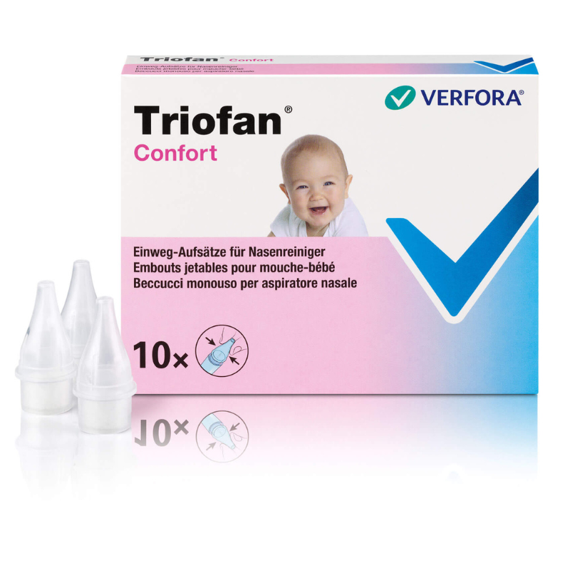 TRIOFAN Confort Aufsätze Nasenreiniger 10 Stück TRIOFAN Confort Aufsätze Nasenreiniger 10 Stück