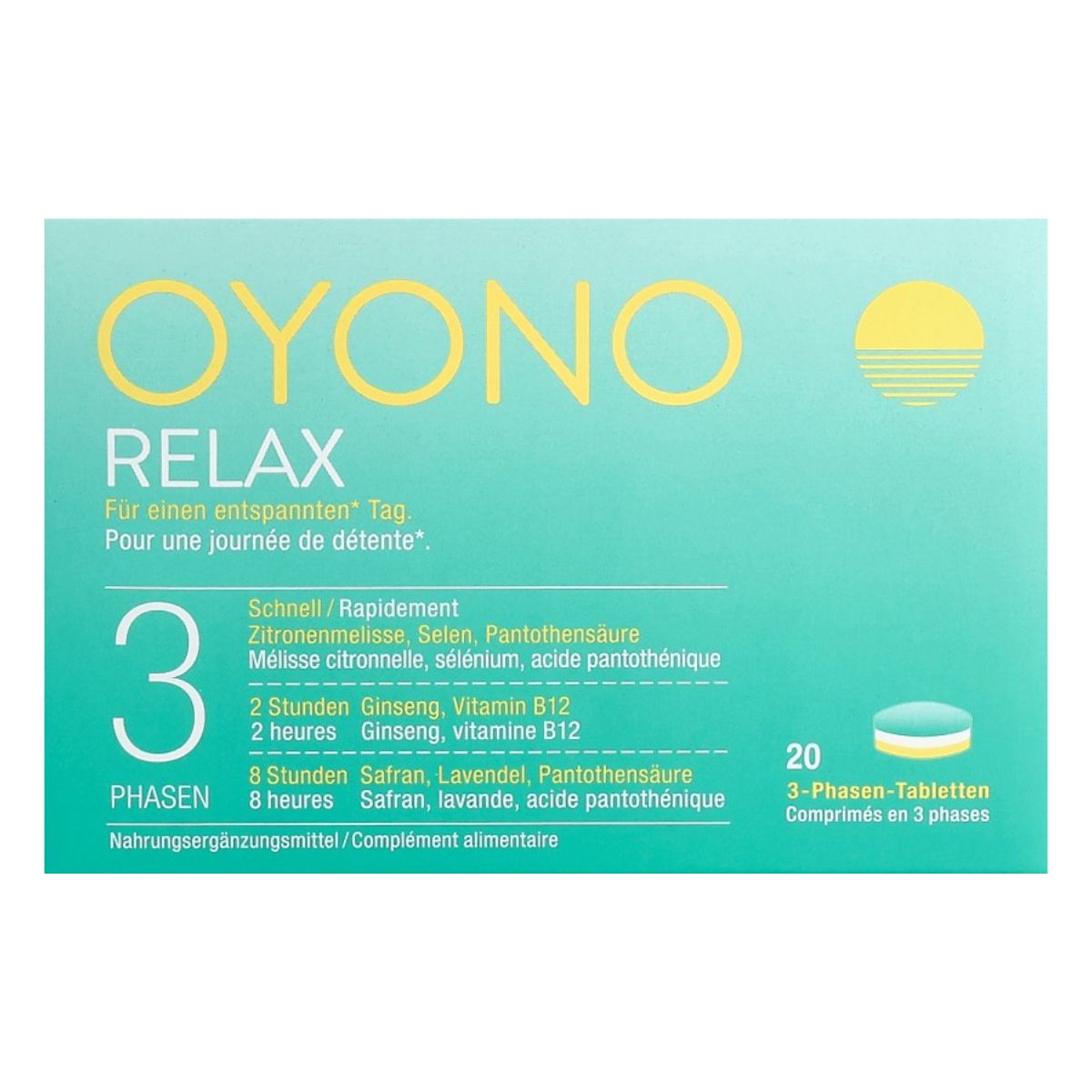 Oyono Relax Comprimés 20 pièces