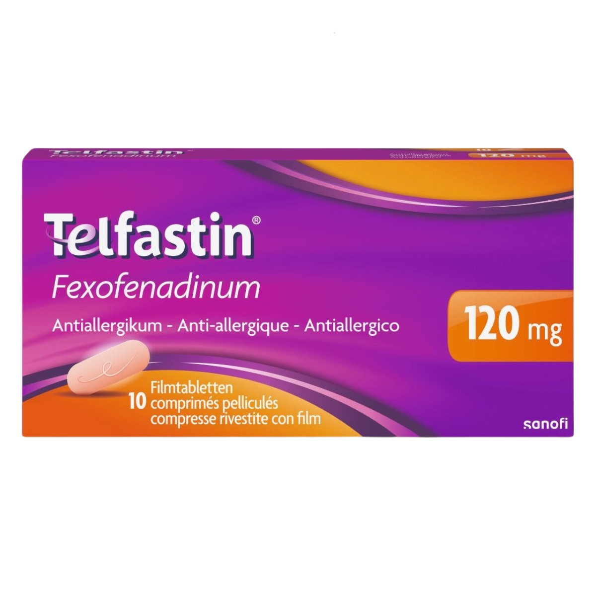Telfastin Filmtabletten 120 mg 10 Stück