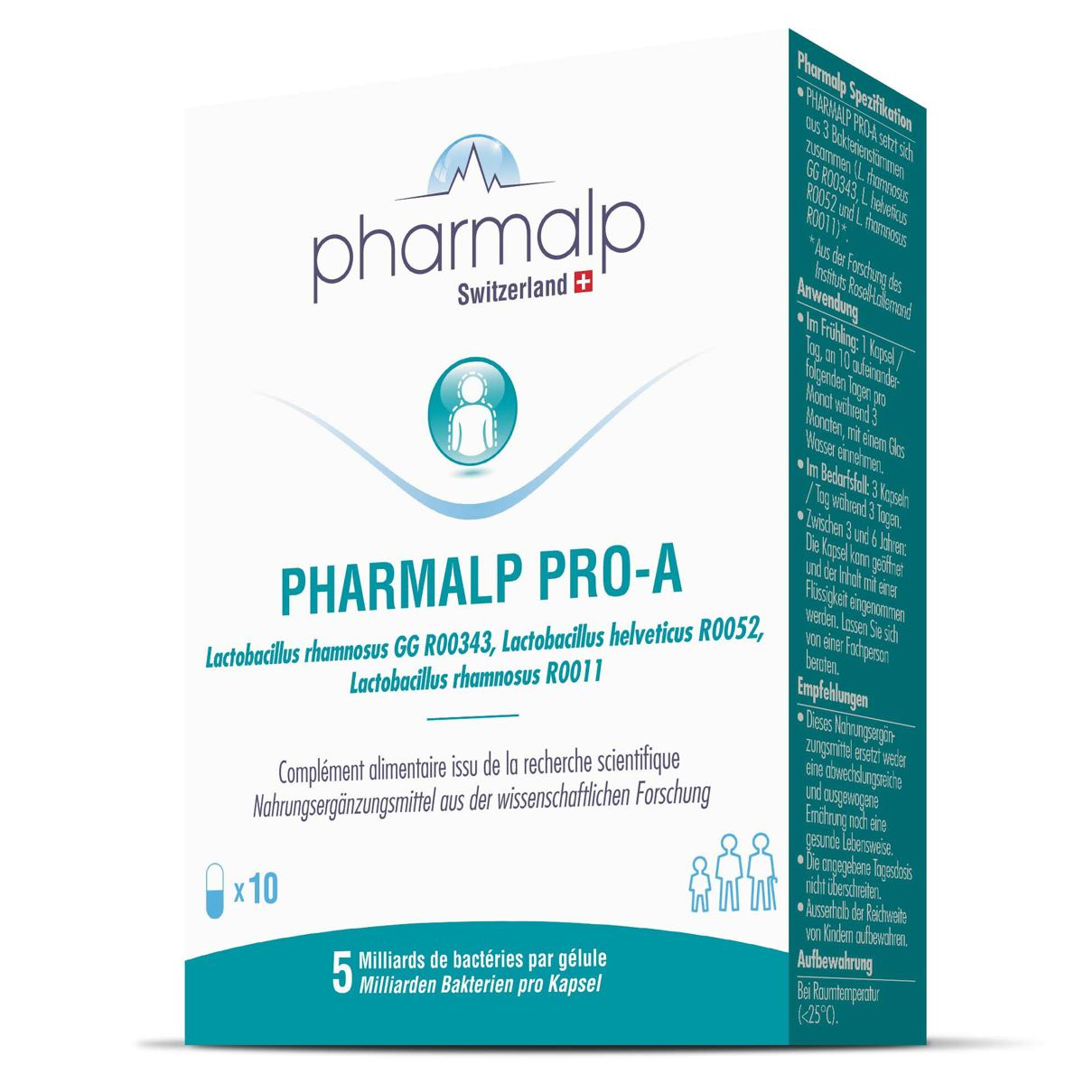 Pharmalp Pro-A Probiotika Kapseln 10 Stück Pharmalp Pro-A Probiotika Kapseln 10 Stück