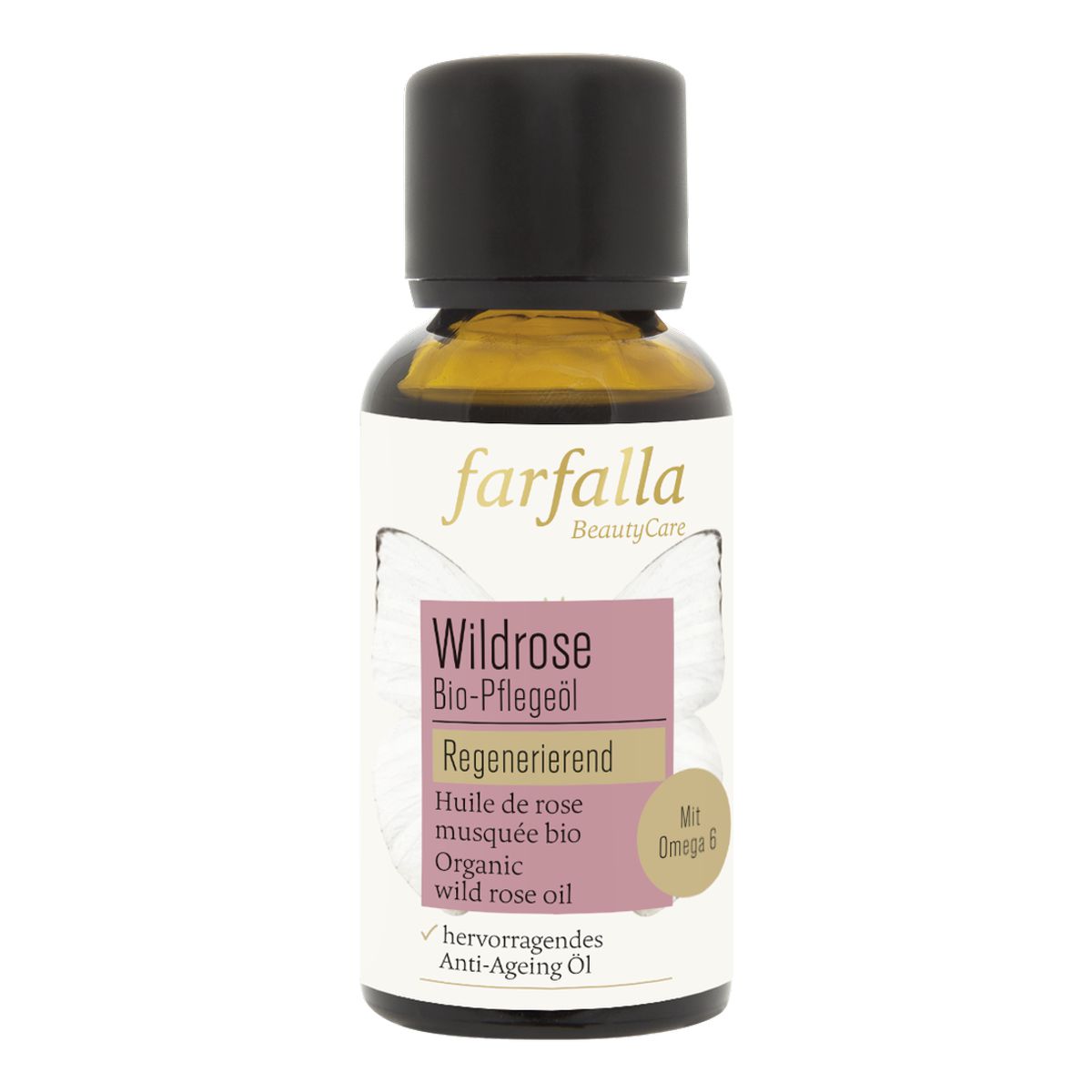 FARFALLA Bio-Pflegeöl Wildrose 30 ml FARFALLA Bio-Pflegeöl Wildrose 30 ml