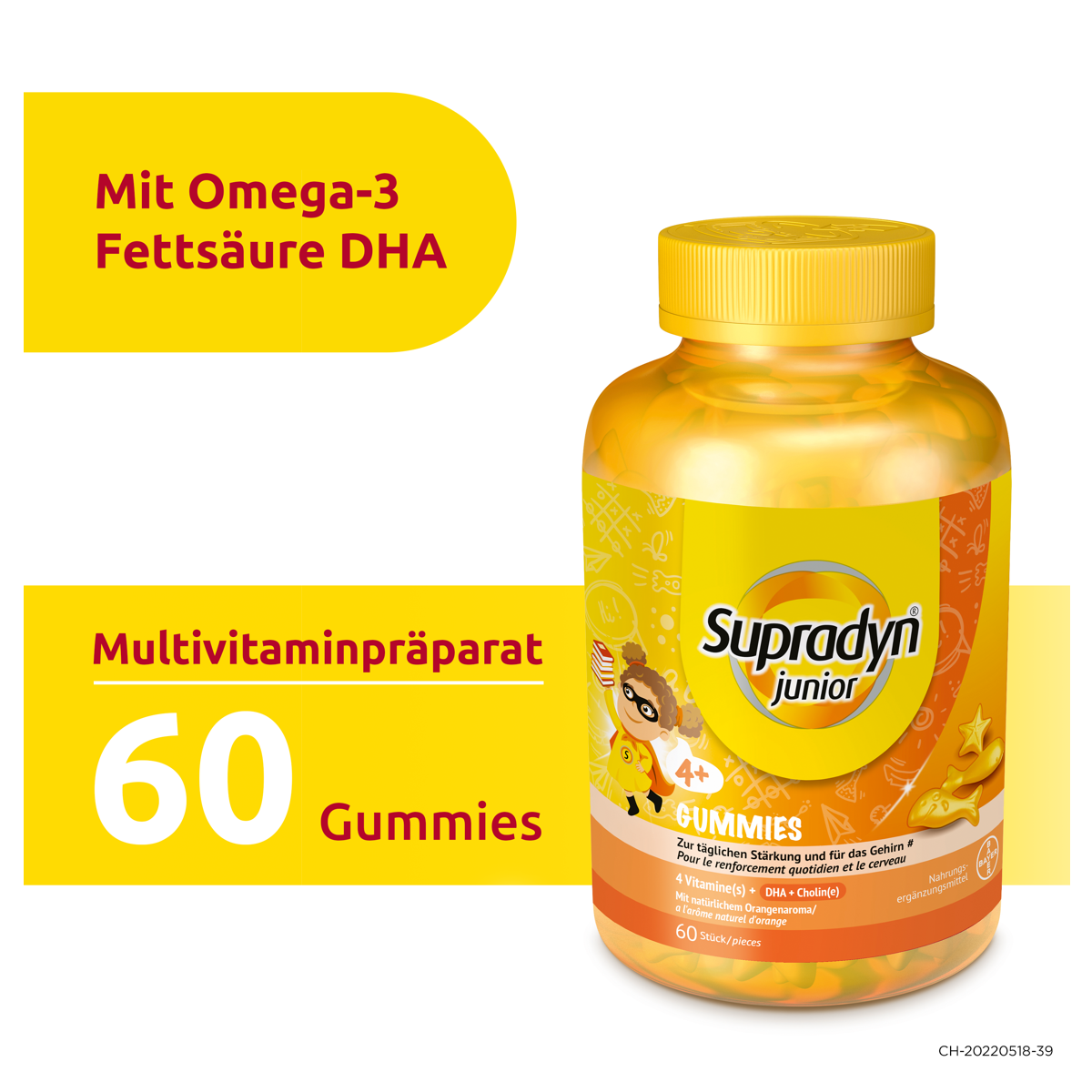 Supradyn junior Gummies Dose 3x 60 Stück Supradyn junior Gummies Dose 3x 60 Stück