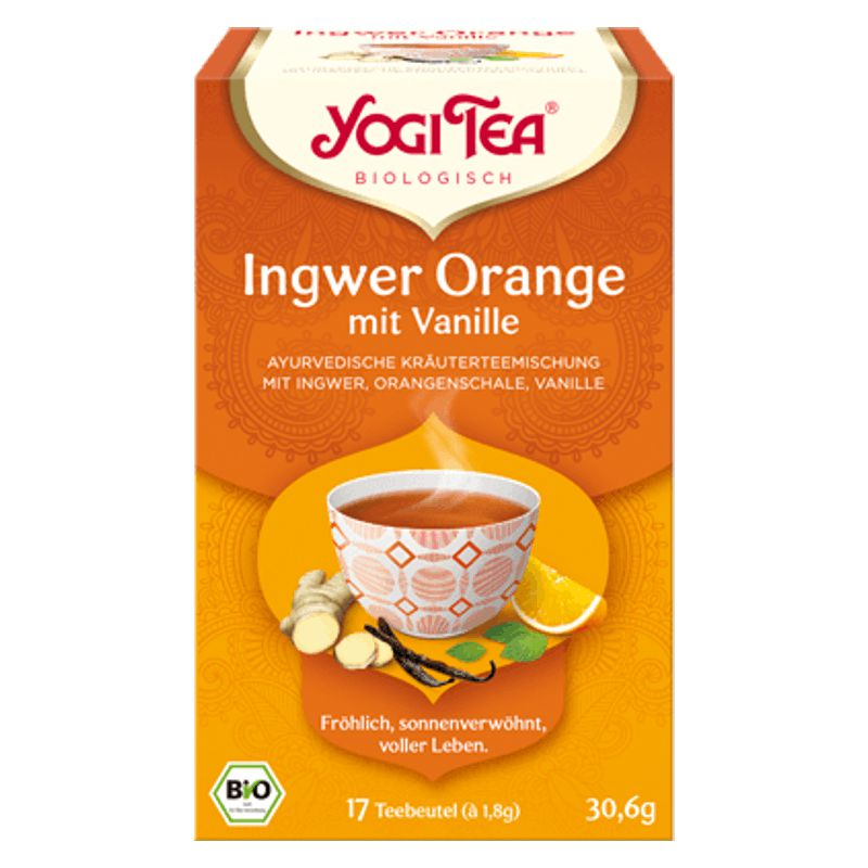 Yogi Tea Ingwer Orange Vanille 17 Beutel Yogi Tea Ingwer Orange Vanille 17 Beutel