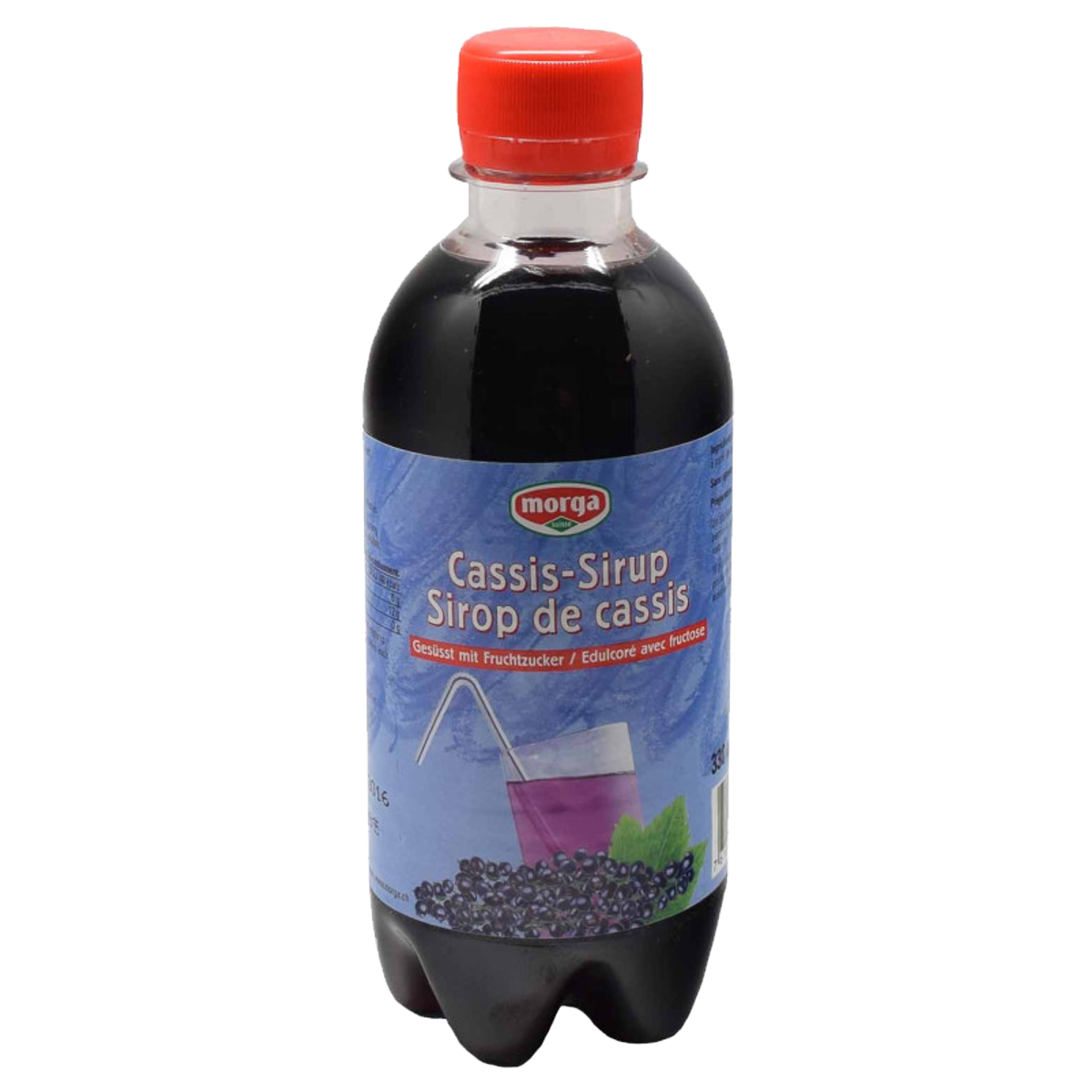 Image of Morga Cassis Sirup mit Fruchtzucker 3.3 dl