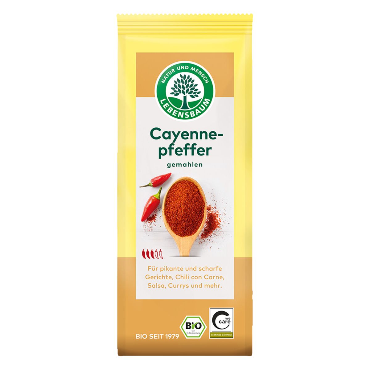 LEBENSBAUM Cayennepfeffer gemahlen Btl 50 g