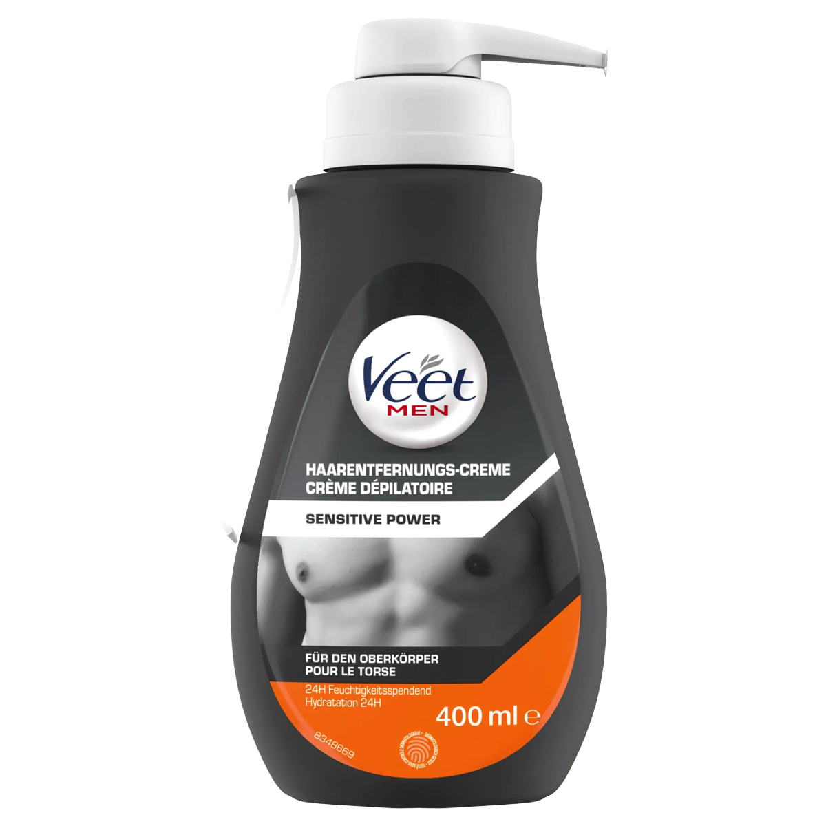 Veet for Men Haarentfernungs-Creme sensitive 400 ml Veet for Men Haarentfernungs-Creme sensitive 400 ml