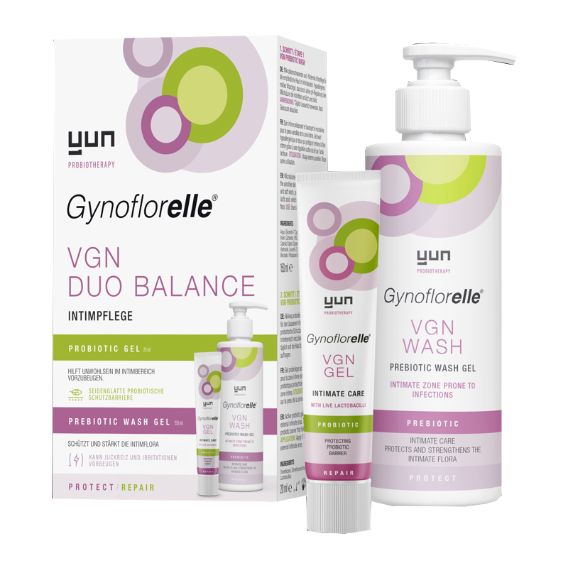 Gynoflorelle Vaginal Balance Duo Gel 20 ml + Wash 150 ml Gynoflorelle Vaginal Balance Duo Gel 20 ml + Wash 150 ml