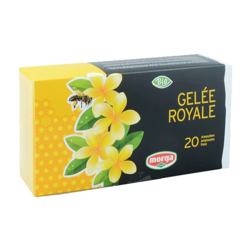 MORGA Gelée Royale Trinkampullen 1500 mg Bio 20 x 10 ml