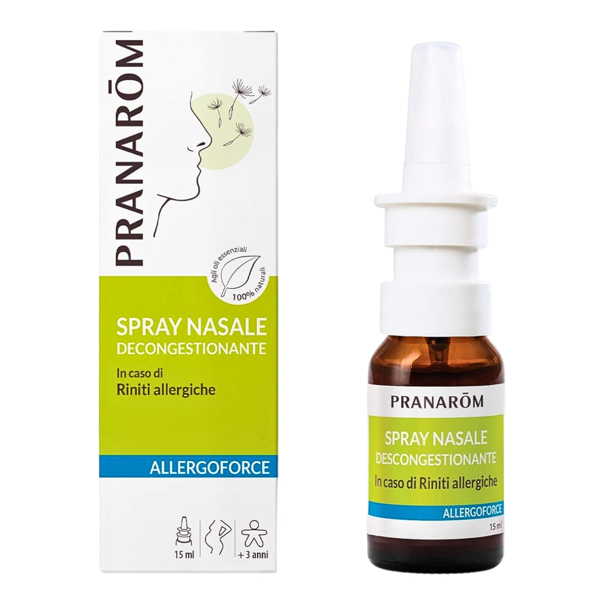 Pranarom Allergoforce Nasenspray abschwellend Bio 15 ml