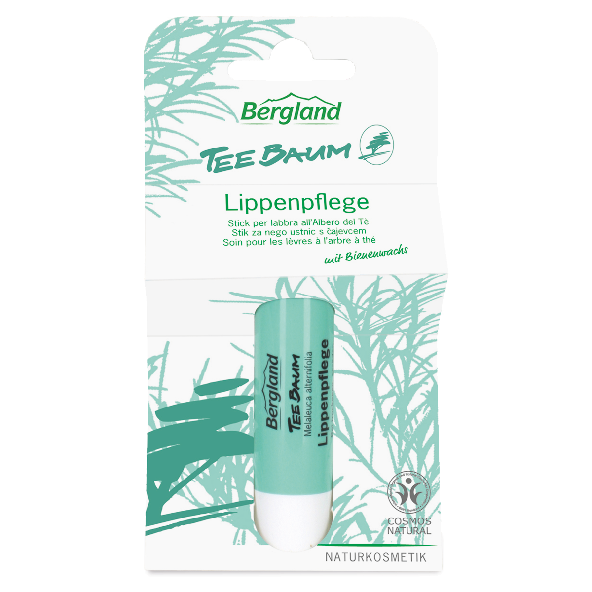 Bergland Teebaum Lippenpflegestift 4.8 g Bergland Teebaum Lippenpflegestift 4.8 g