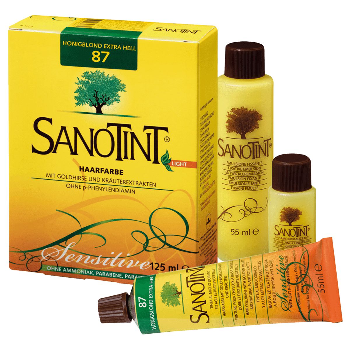 Sanotint Sensitive Haarfarbe 87 honigblond extra hell