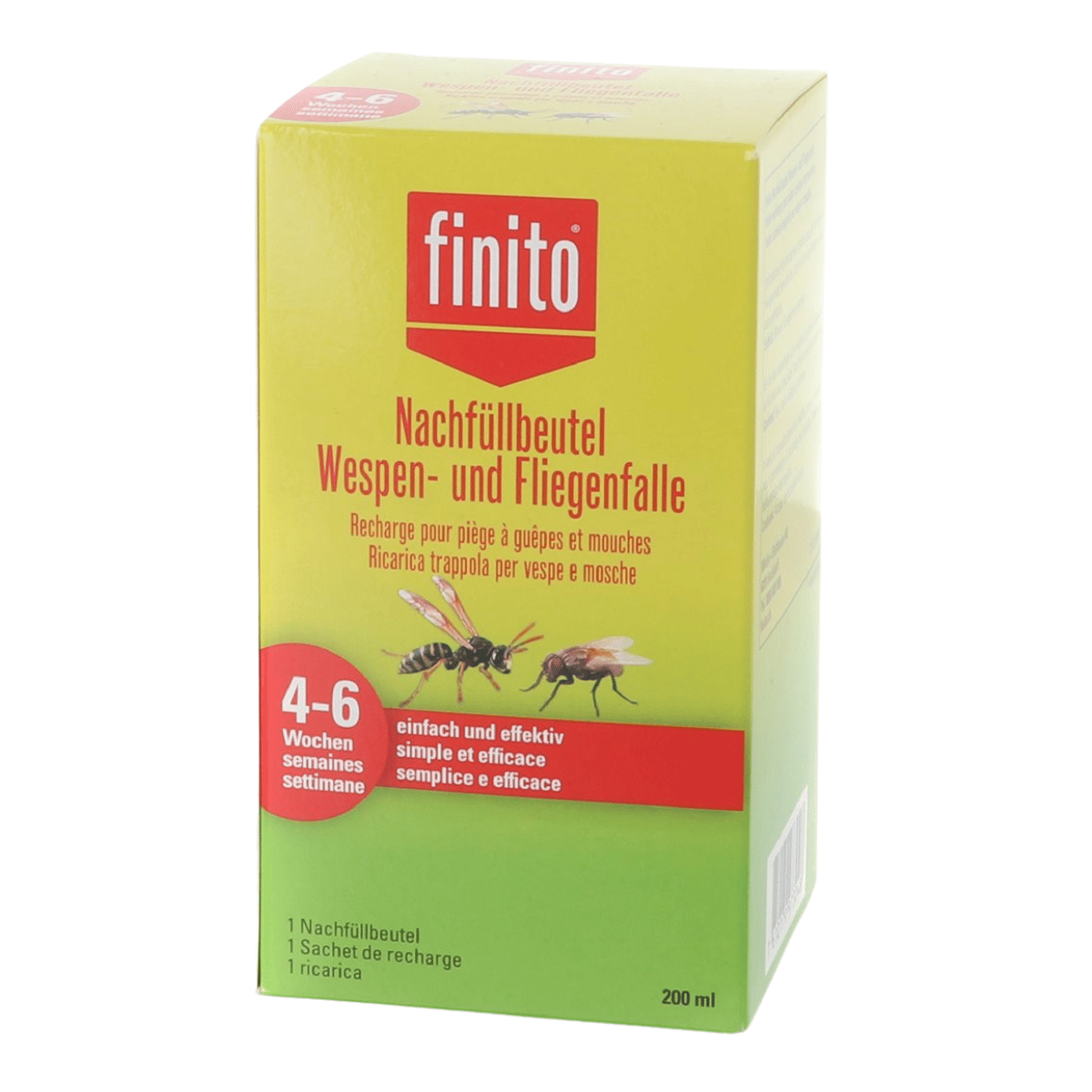 FINITO Recharge pour piège à guêpes, 200 ml