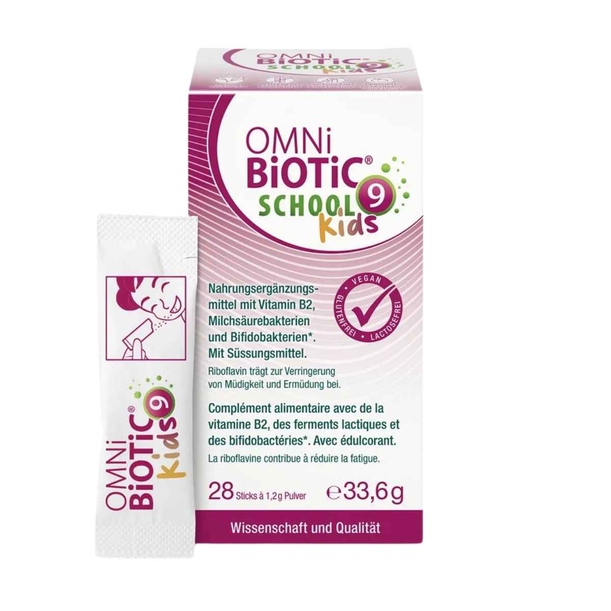 OMNI-BIOTIC 9 School Kids, sachet de 28 pièces