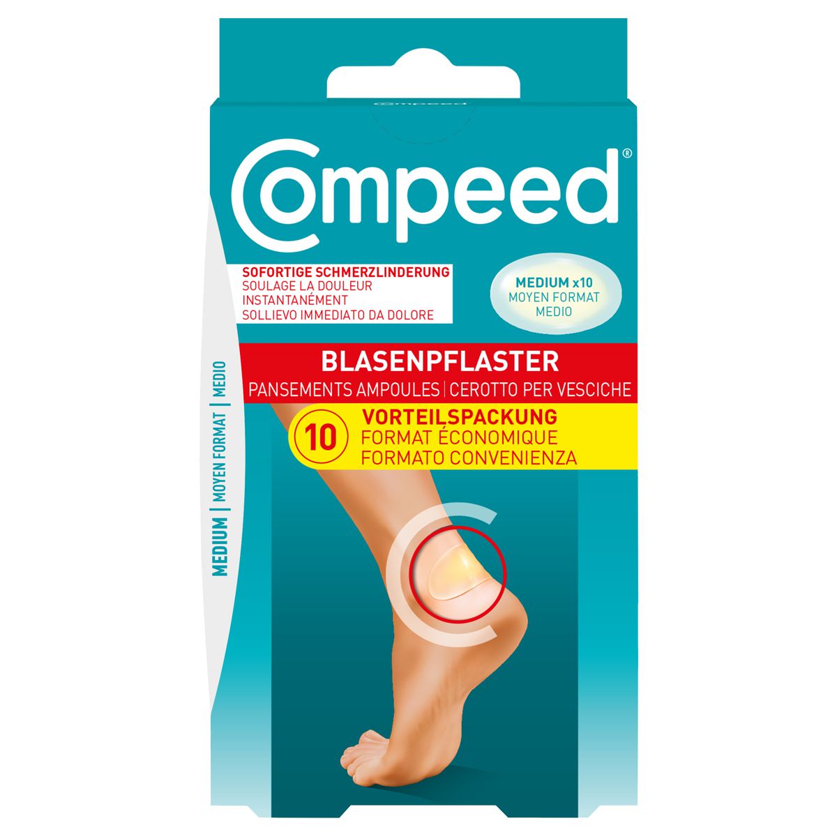 Compeed Blasenpflaster M 10 Stück Compeed Blasenpflaster M 10 Stück