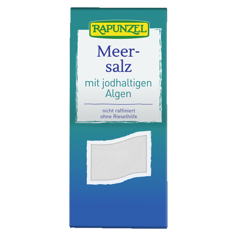 Rapunzel Meersalz jodiert Beutel 500 g Rapunzel Meersalz jodiert Beutel 500 g