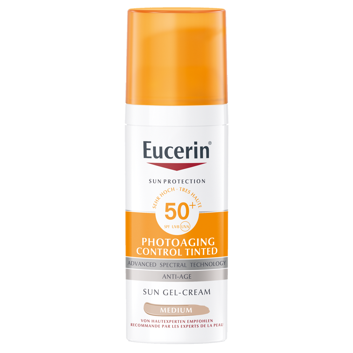 Eucerin Sun Face Photoaging Control getönt Medium LSF50+ 50 ml