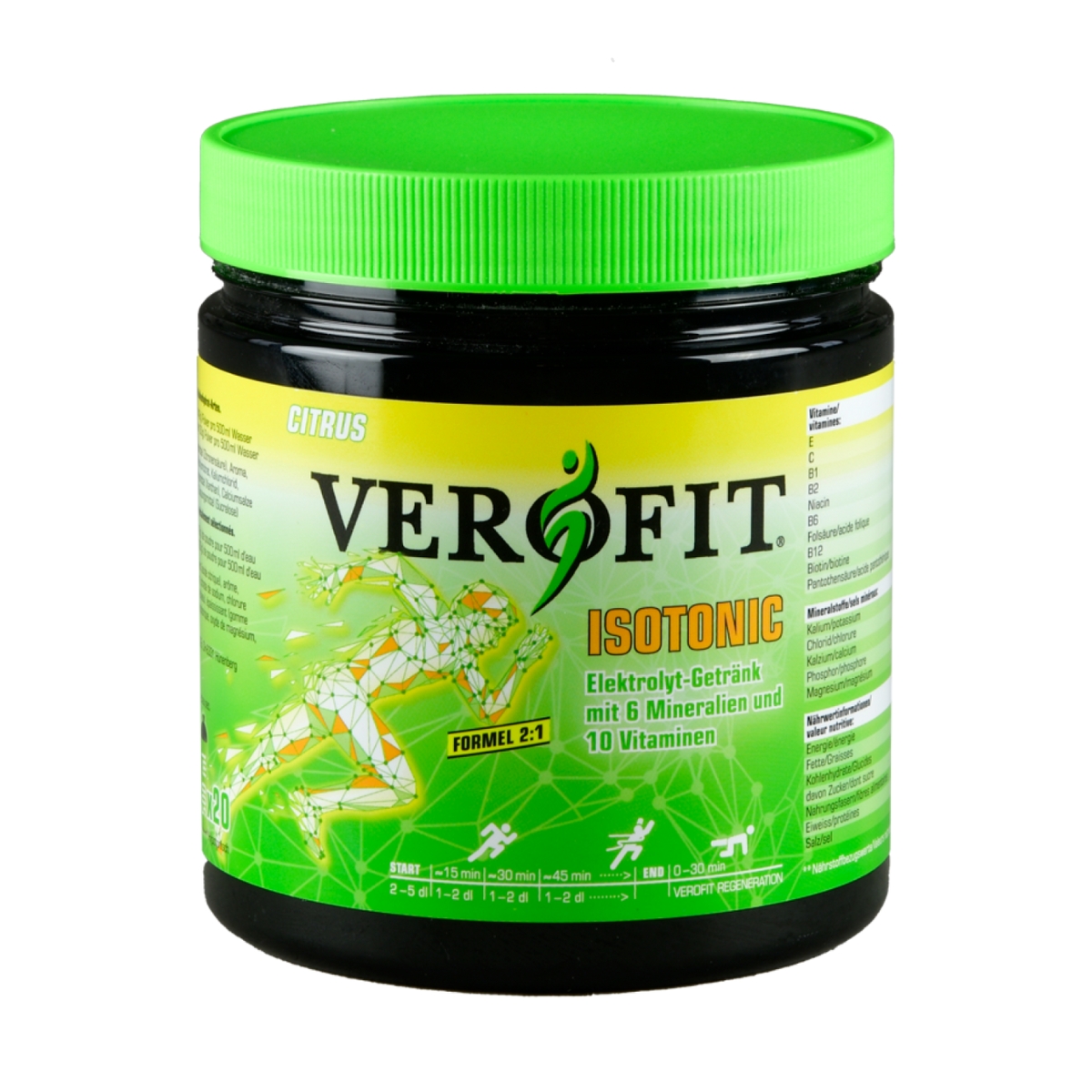 VEROFIT Isotonic Citrus Dose 600 g VEROFIT Isotonic Citrus Dose 600 g