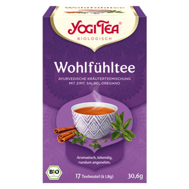 Yogi Tea Wohlfühl Tee 17 Beutel