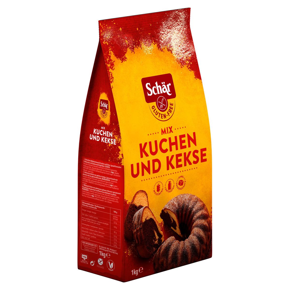Schär Mix Kuchenmehlmix glutenfrei 1 kg Schär Mix Kuchenmehlmix glutenfrei 1 kg